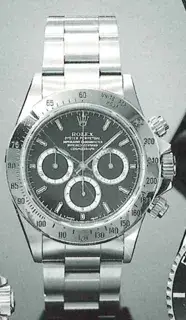 Rolex Rolex Daytona 16520 39mm Stainless steel Black · 16520