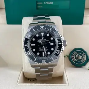 Rolex Rolex Sea-Dweller Deepsea 126660-0001 44mm Stainless steel Black
