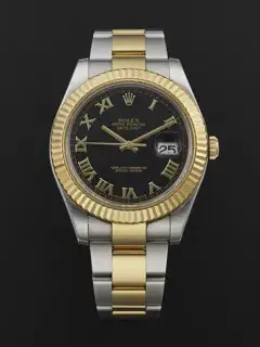 Rolex Rolex Datejust 116333 41mm Stainless steel Black
