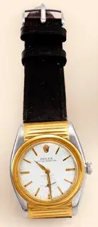 Rolex Rolex Oyster Perpetual 3595 32mm Yellow gold and Stainless steel Silver