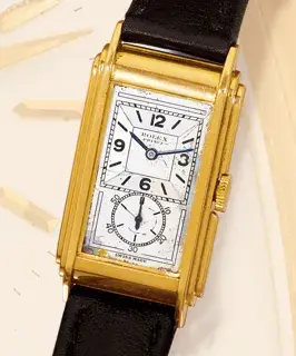 Rolex Rolex Prince Railway 1527 23mm Yellow gold Silver · 1527