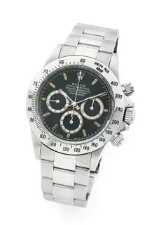 Rolex Rolex Daytona 16520 40mm Stainless steel Black