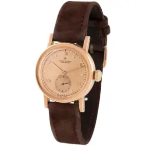 Rolex Rolex Oyster Perpetual 3716 32mm Rose gold Champagne