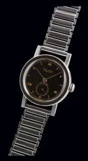 Rolex Rolex Oyster Perpetual Chronometer 3716 32mm Stainless steel Black