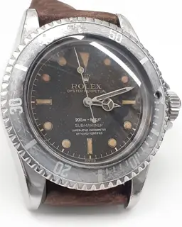 Rolex Rolex Submariner 5512 40mm Stainless steel Black