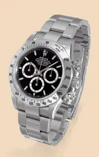 Rolex Rolex Daytona 16520 40mm Stainless steel Black · 16520