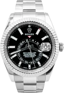 Rolex Rolex Sky-Dweller 326934 42mm Stainless steel Black