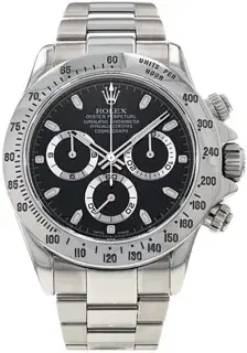 Rolex Rolex Daytona 116520 40mm Stainless steel Black, Price & Market Data