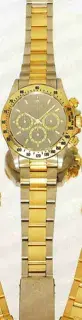 Rolex Rolex Daytona 16523 39mm Stainless steel and 18k yellow gold Black and Golden · 16523