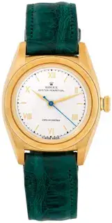 Rolex Rolex Oyster Perpetual 3131 32mm Yellow gold Silver, Price & Market Data