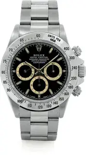 Rolex Rolex Daytona 16520 40mm Stainless steel Black · 16520