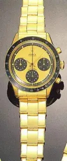 Rolex Rolex Daytona 6264 36mm Yellow gold Black