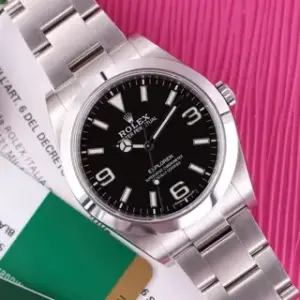 Rolex Rolex Explorer 214270 DIAL) 39mm Stainless steel Black, Price & Market Data