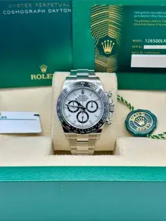 Rolex Rolex Daytona 126500LN-0001 40mm Stainless steel White