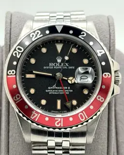 Rolex Rolex GMT-Master II 16760 40mm Stainless steel Black