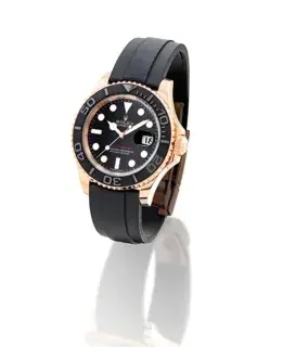 Rolex Rolex Yacht-Master 116655 40mm Rose gold Black · 116655