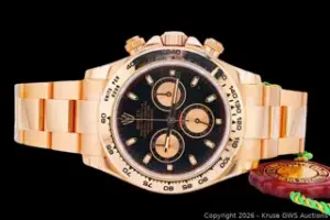 Rolex Rolex Daytona 116505 40mm 18k rose gold Black · 116505