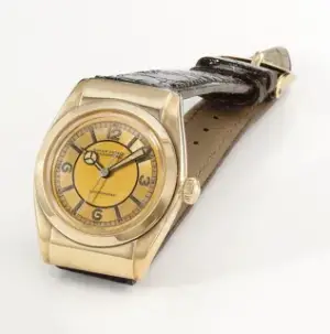 Rolex Rolex Oyster Perpetual 3065 32mm Rose gold Champagne · 3065