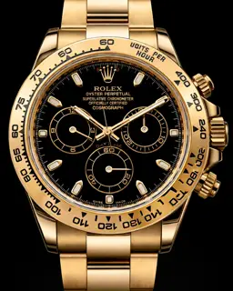 Rolex Rolex Daytona 116508 40mm Yellow gold Black