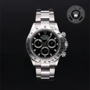 Rolex Rolex Daytona 116520‑0009 40mm Stainless steel Black