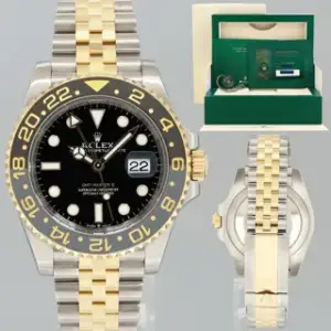 Rolex Rolex GMT-Master II 126713GRNR 40mm Stainless steel Black