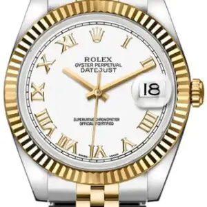 Rolex Rolex Datejust 116233-0149 36mm Stainless steel White