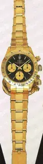 Rolex Rolex Daytona 6265 38mm 18k yellow gold Black and Golden · 6265