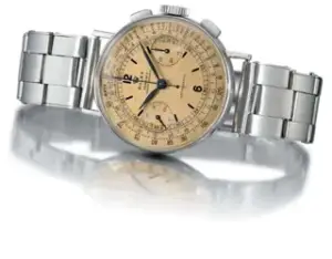 Rolex Rolex Oyster Chronograph Antimagnétique Monoblocco 3484 33mm Stainless steel Champagne