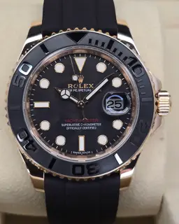 Rolex Rolex Yacht-Master 116655 40mm Rose gold Black · 116655
