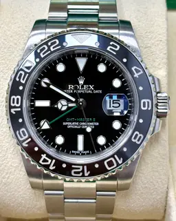 Rolex Rolex GMT-Master II 116710LN 40mm Stainless steel Black · 116710LN