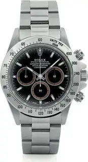Rolex Rolex Daytona 16520 40mm Stainless steel Black · 16520