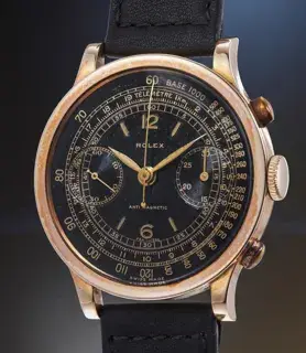 Rolex Rolex Chronograph 2508 36mm Rose gold Black · 2508