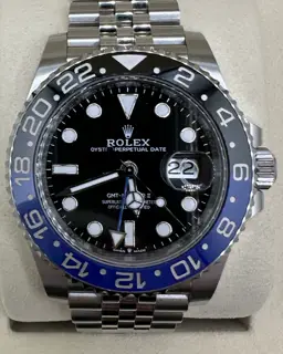 Rolex Rolex GMT-Master II 126710BLNR 40mm Stainless steel Black