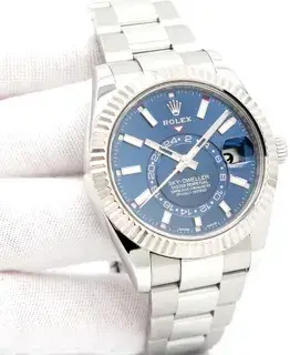 Rolex Rolex Sky-Dweller 326934-0003 42mm Stainless steel Blue, Price & Market Data