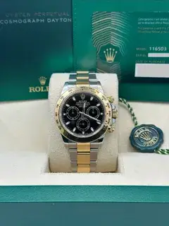 Rolex Rolex Daytona 116503-0004 40mm Stainless steel Black