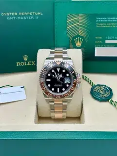 Rolex Rolex GMT-Master II 126711CHNR-0002 40mm Stainless steel Black