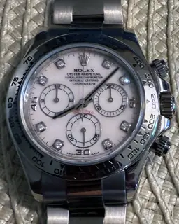 Rolex Rolex Daytona 116509 40mm White gold White