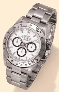 Rolex Rolex Daytona 16520/16500 40mm Stainless steel White