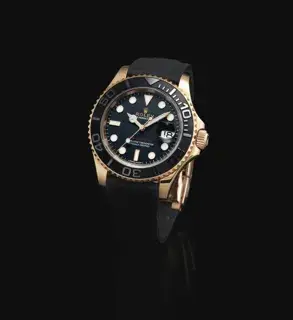 Rolex Rolex Yacht-Master 116655 40mm Rose gold Black · 116655