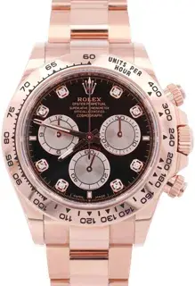 Rolex Rolex Daytona 126505 40mm Rose gold Black