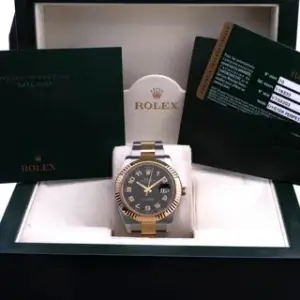 Rolex Rolex Datejust 116333 41mm Stainless steel Black · 116333