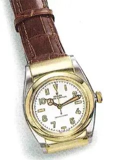 Rolex Rolex Oyster Perpetual 3065 32mm Yellow gold Silver · 3065