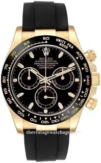 Rolex Rolex Daytona 116518LN-0043 40mm Yellow gold Black