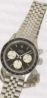 Rolex Rolex Daytona 6263 38mm Stainless steel Black