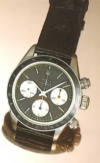 Rolex Rolex Daytona Stainless steel Black and Silver · -