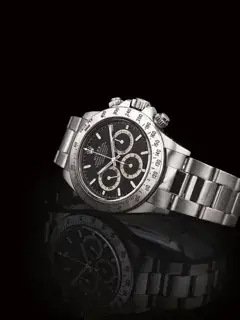 Rolex Rolex Daytona 16520 39mm Stainless steel Black · 16520