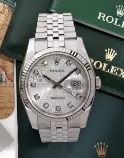 Rolex Rolex Datejust 116234 37mm Stainless steel Silver
