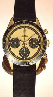 Rolex Rolex Daytona 14k yellow gold Black and Beige