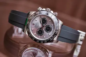 Rolex Daytona Gold / Ceramic / Oysterflex