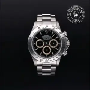 Rolex Rolex Daytona 16520-0002 40mm Stainless steel Black